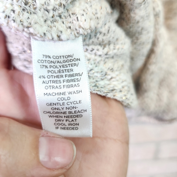 Lou & Grey Womens Micro Woven Shaket Cream + Gold Size M - Picture 3 of 12